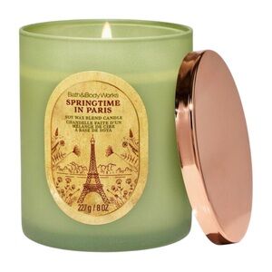 Bath & Body Works New Springtime in Paris 8oz Soy Wax One Wick Candle